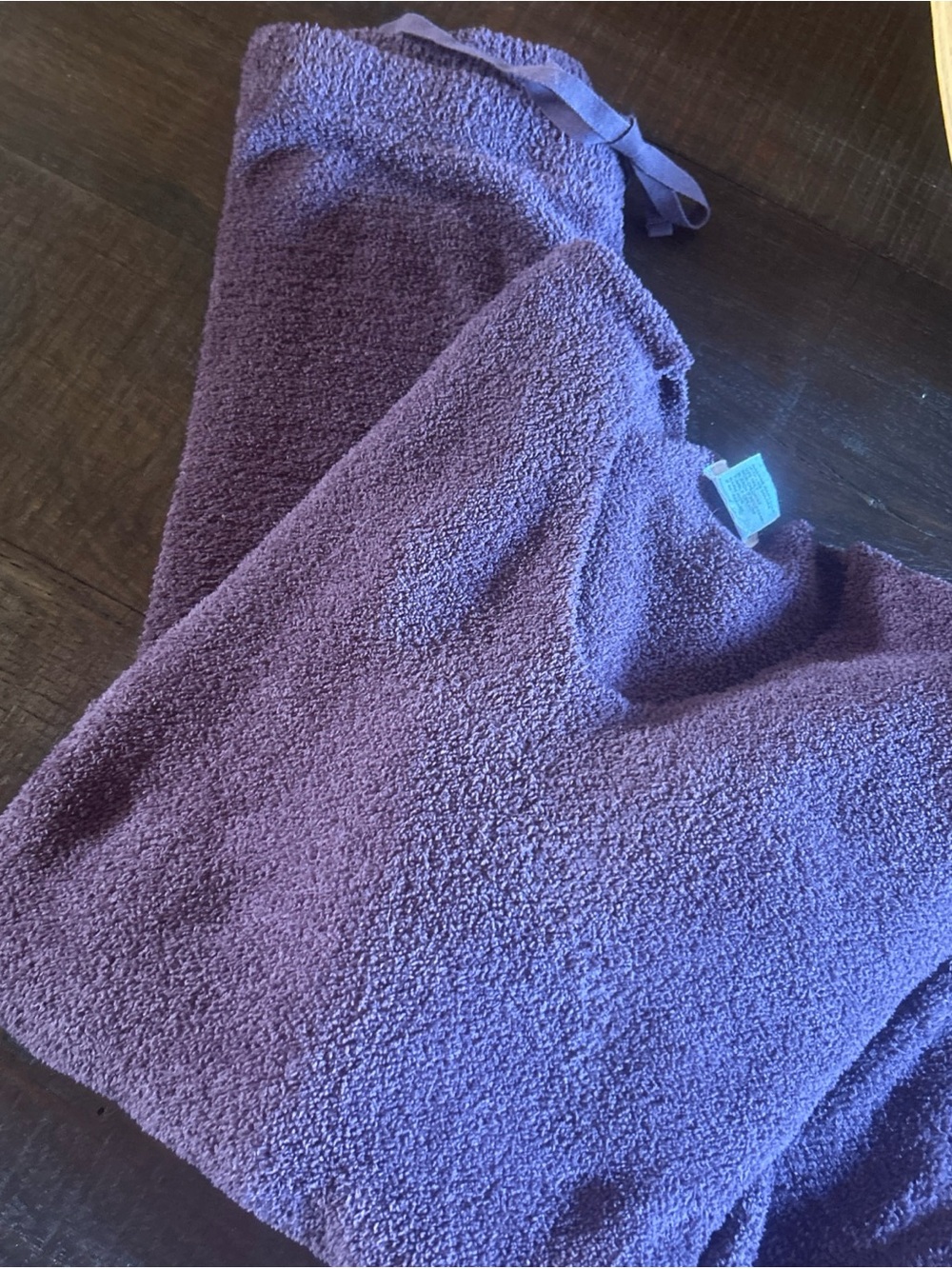 Cozy Plush Purple Lounge Set